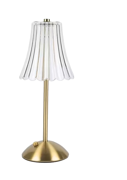 Eleganta, vintage stila LED galda lampa