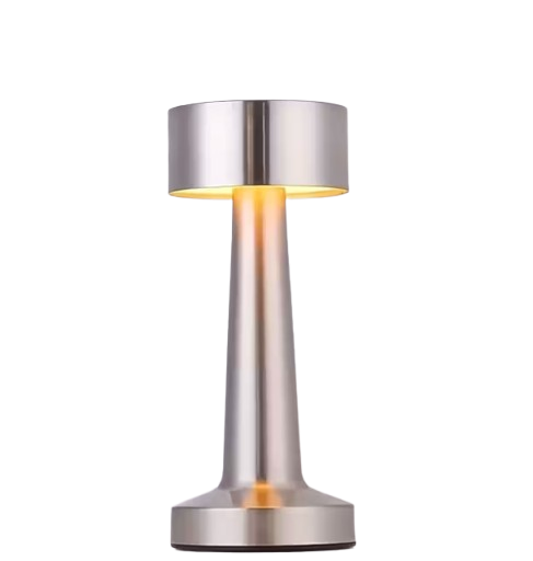 LED galda lampa (sudraba)