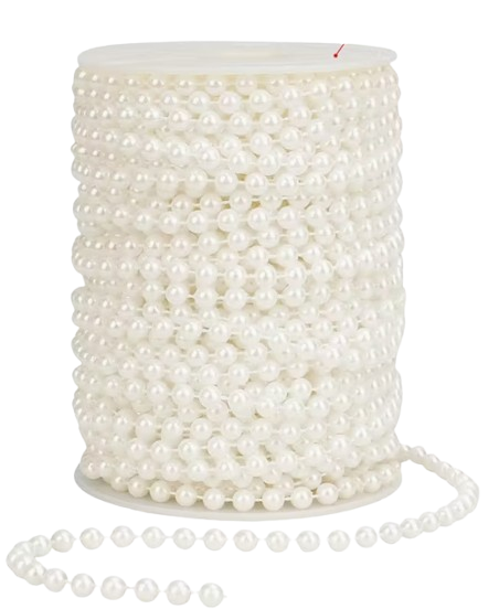 Pērļu virtene (piena balta)