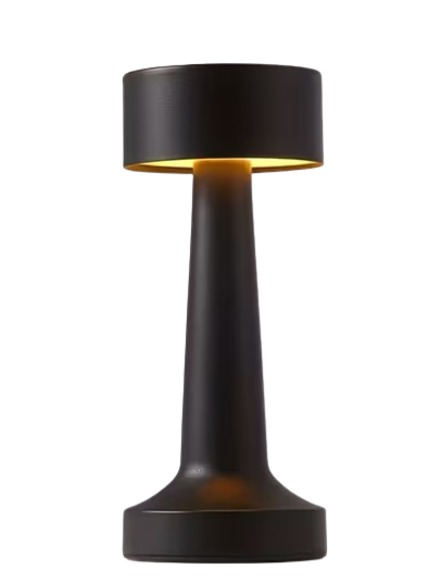 LED galda lampa (melna/matēta)