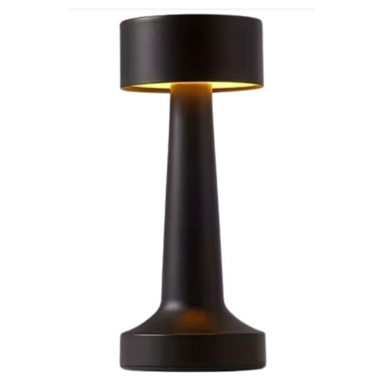 LED galda lampa (melna/matēta)