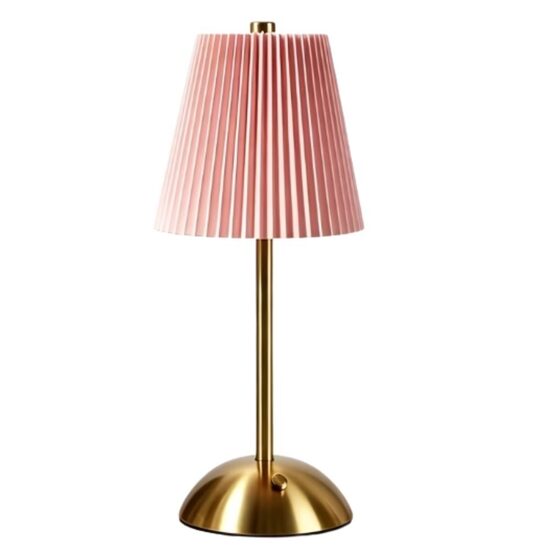 Rozā LED galda lampa
