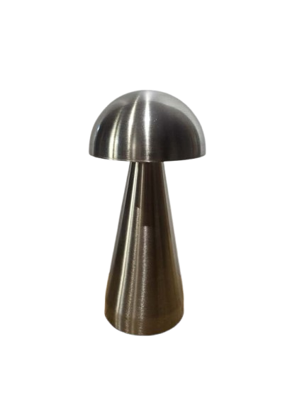 Sēnes formas LED lampa ( sudraba)