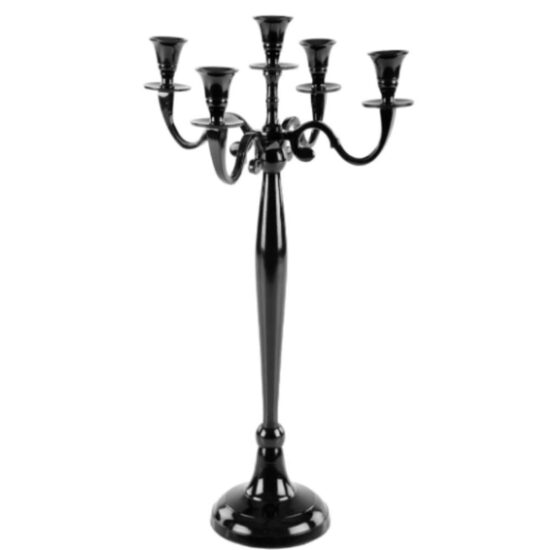5 žuburu svečturis, H 80cm