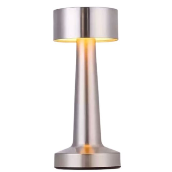 LED galda lampa (sudraba)