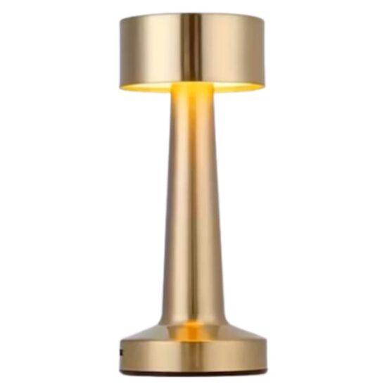 LED galda lampa ( zelta)